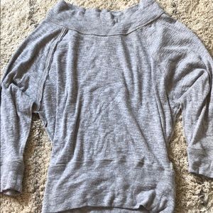 free people off the shoulder comfy shirt